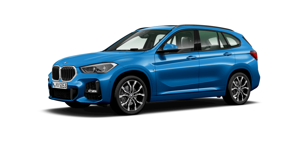 BMW BMW X in Blau von vorne