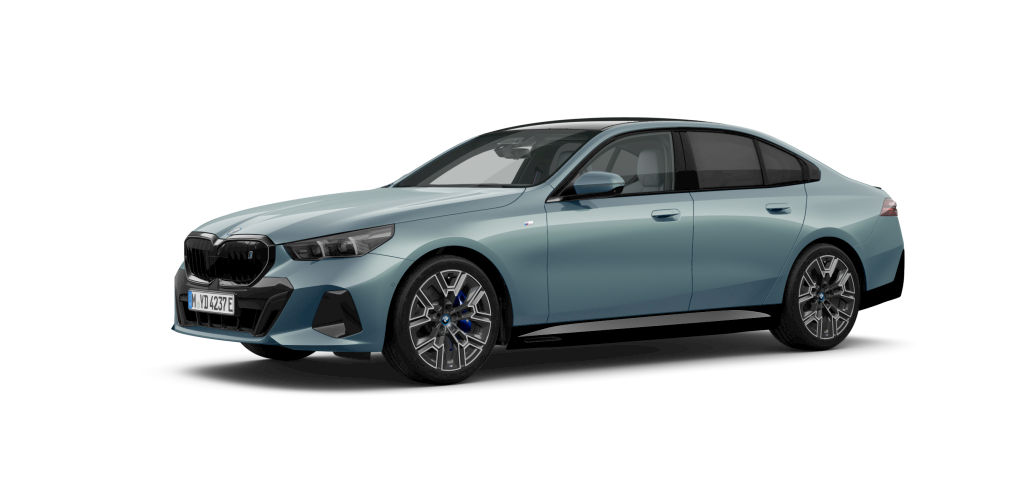 BMW BMW I in Grün von vorne