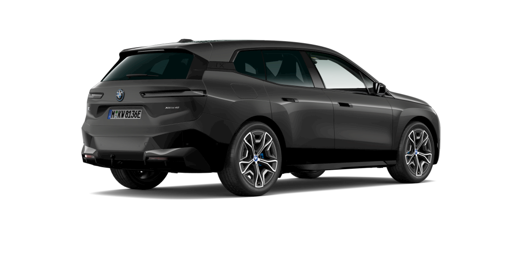 BMW BMW I in Grau von hinten BMW BMW I in Grau von hinten