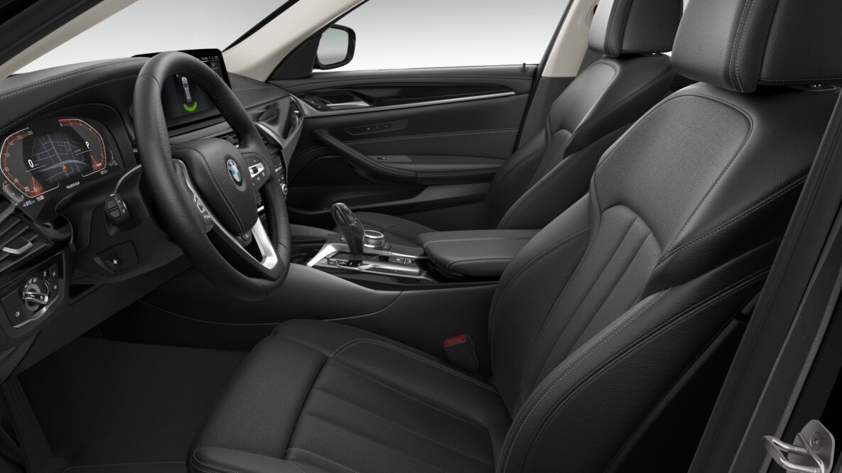 BMW BMW 5er im Innenraum seitlich