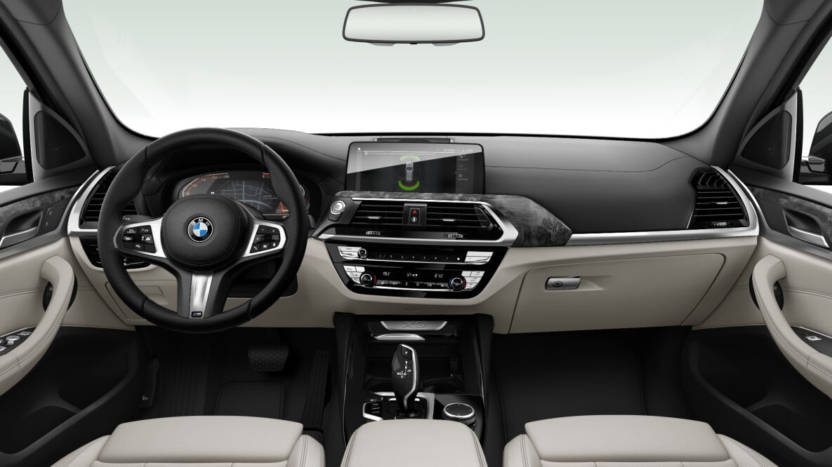 BMW BMW X im Innenraum von vorne