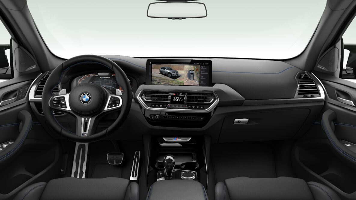 BMW BMW X im Innenraum von vorne
