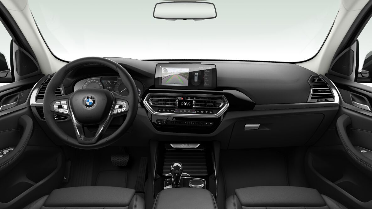 BMW BMW X im Innenraum von vorne