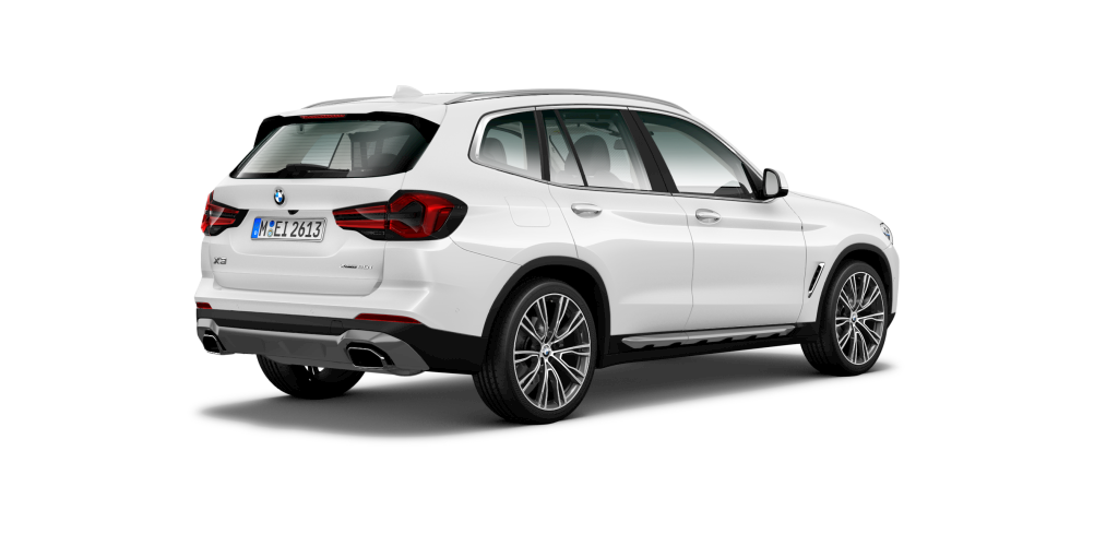 BMW BMW X in Weiß von hinten