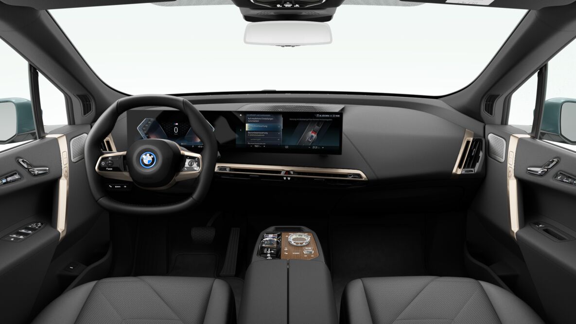 BMW BMW I im Innenraum von vorne