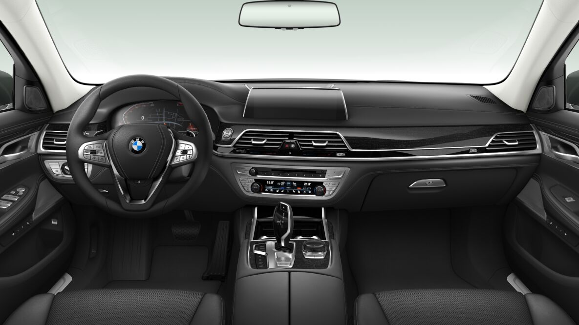 BMW BMW 7er im Innenraum von vorne