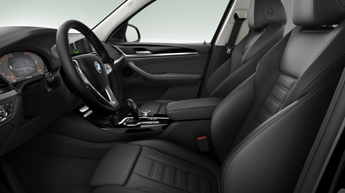 BMW BMW X im Innenraum seitlich
