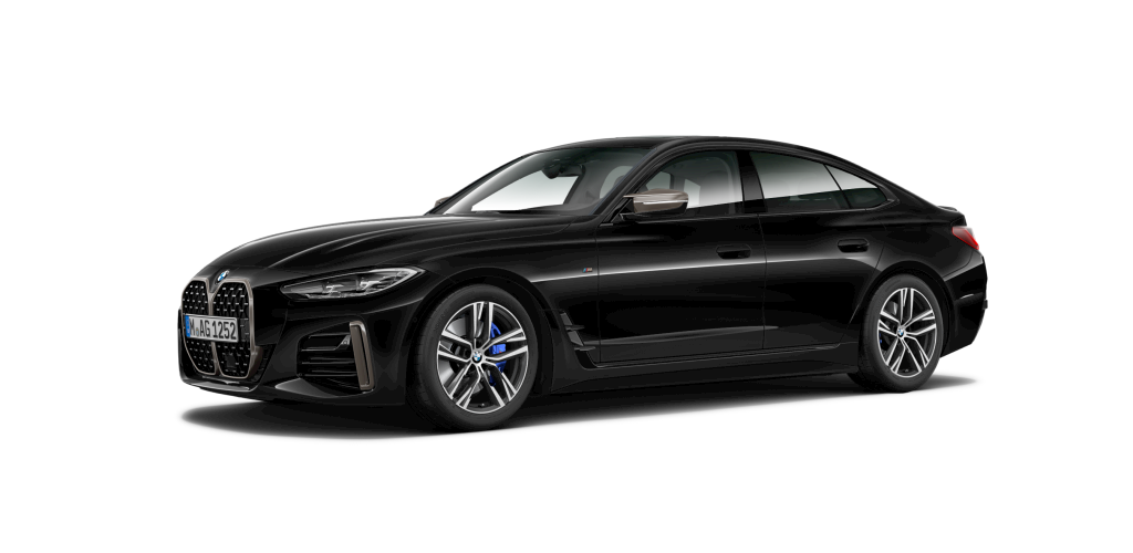 BMW BMW 4er in Schwarz von vorne