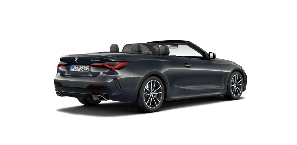 BMW BMW 4er in Grau von hinten BMW BMW 4er in Grau von hinten