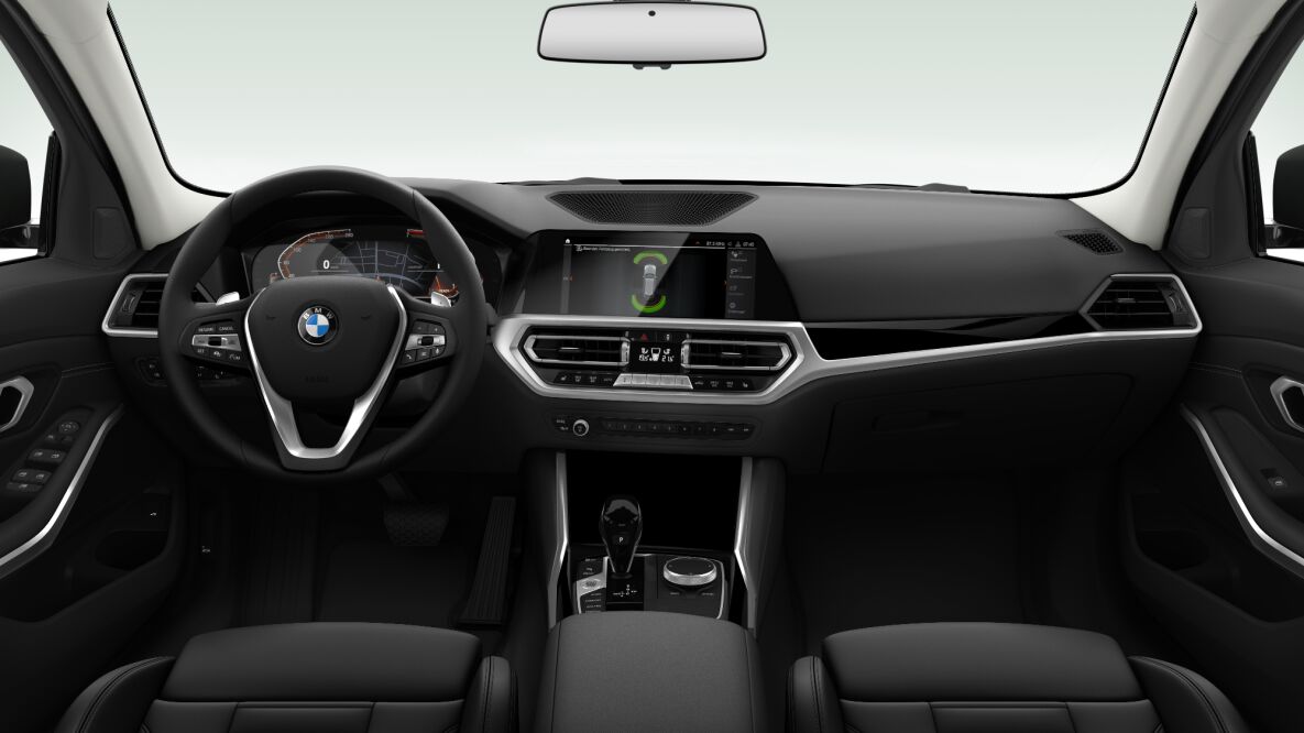 BMW BMW 3er im Innenraum von vorne BMW BMW 3er im Innenraum von vorne