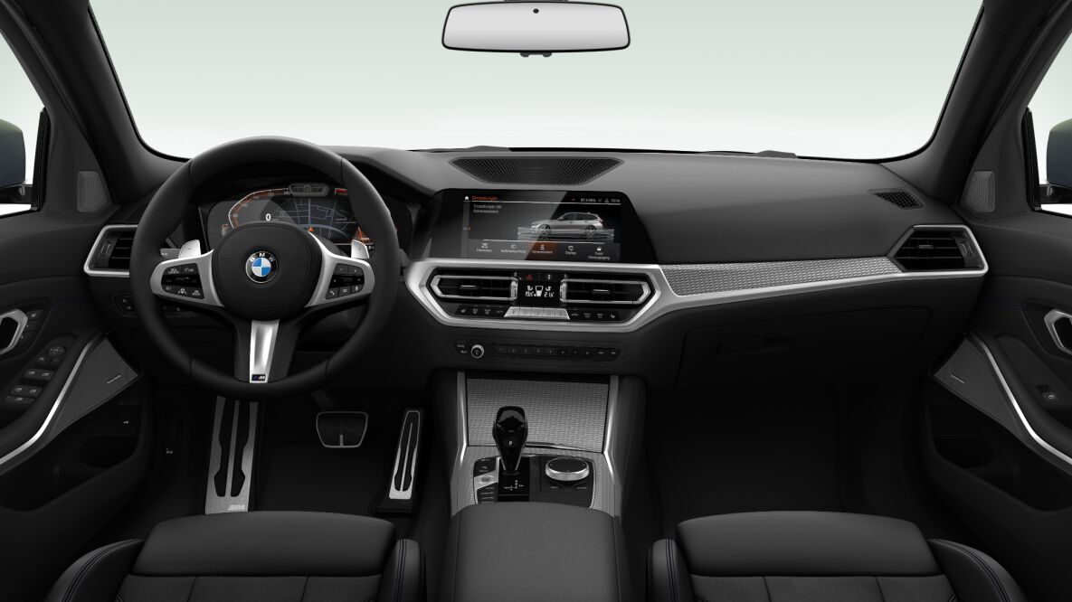 BMW BMW 3er im Innenraum von vorne BMW BMW 3er im Innenraum von vorne