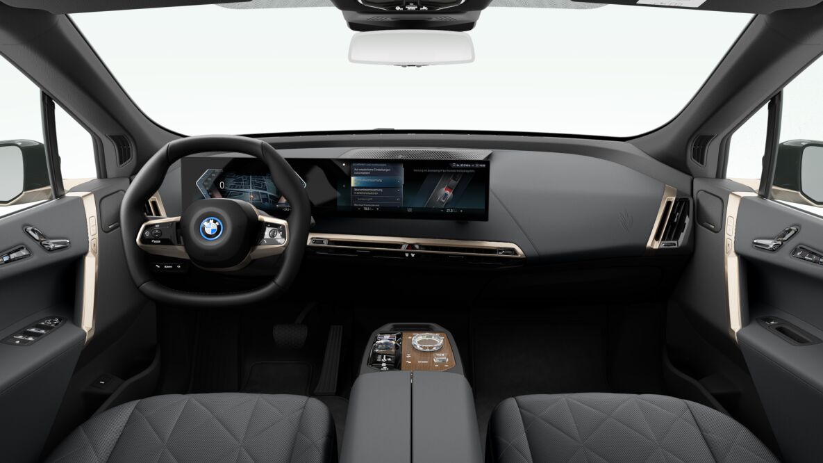BMW BMW I im Innenraum von vorne