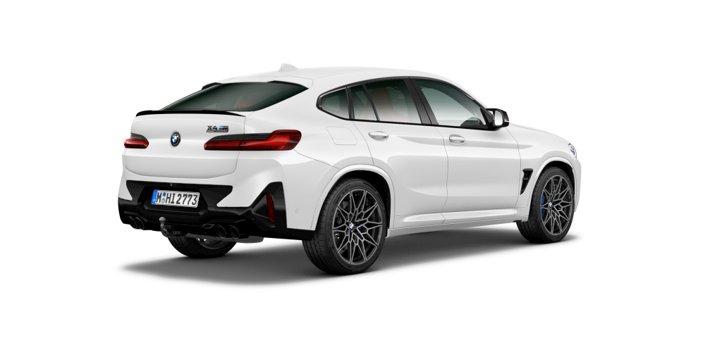 BMW BMW M in Weiß von hinten BMW BMW M in Weiß von hinten