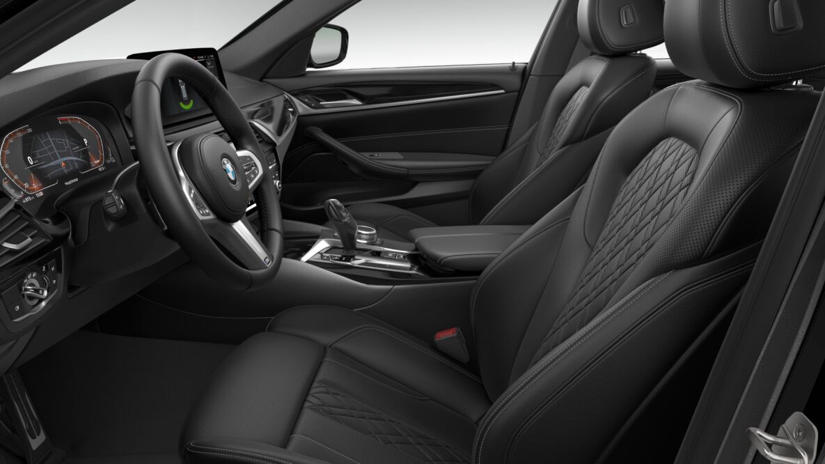 BMW BMW 5er im Innenraum seitlich
