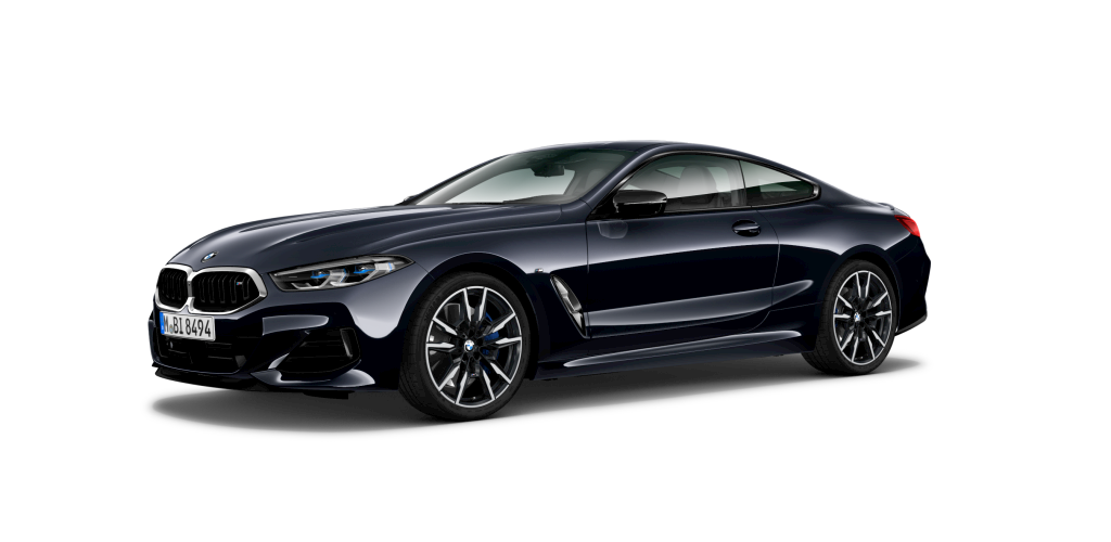 BMW BMW 8er in Schwarz von vorne BMW BMW 8er in Schwarz von vorne