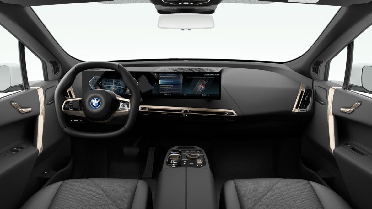 BMW BMW I im Innenraum von vorne