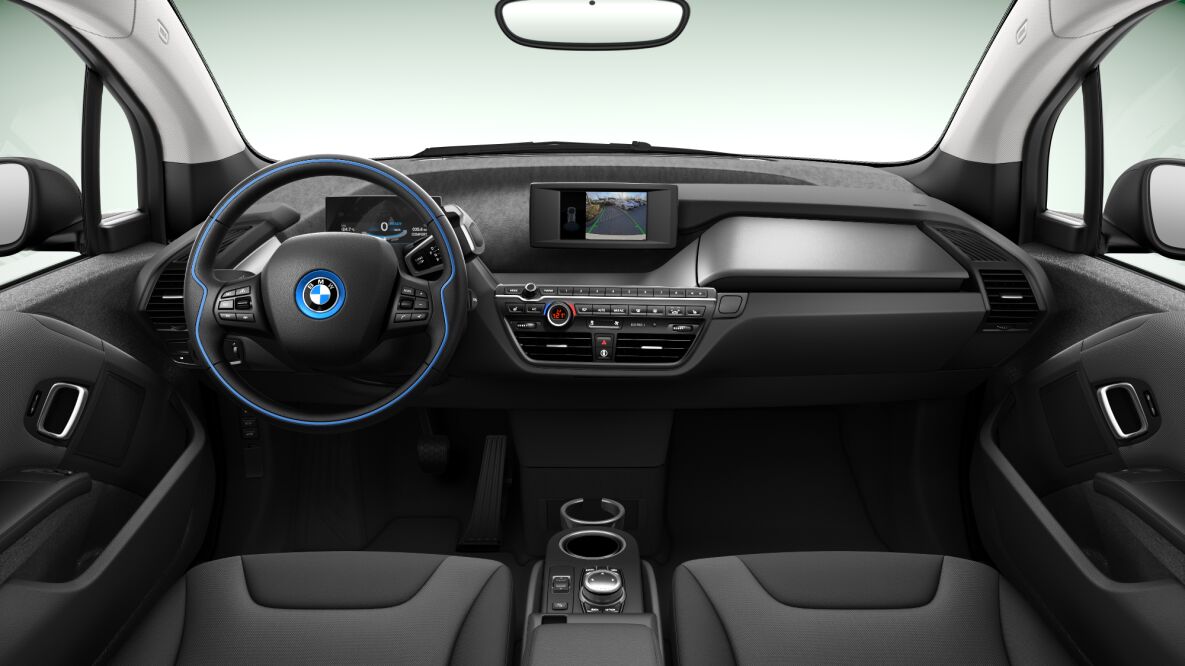 BMW BMW I im Innenraum von vorne BMW BMW I im Innenraum von vorne