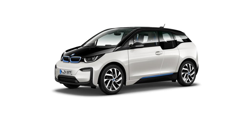 BMW i3 120Ah in Weiß von vorne BMW i3 120Ah in Weiß von vorne