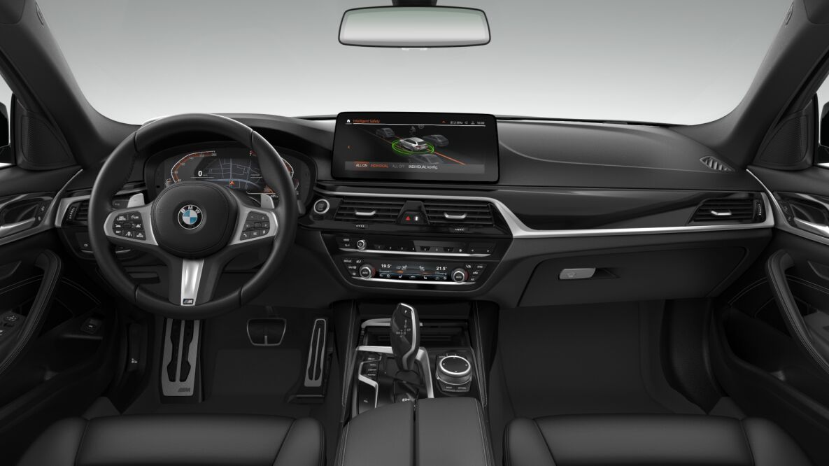 BMW BMW 5er im Innenraum von vorne BMW BMW 5er im Innenraum von vorne