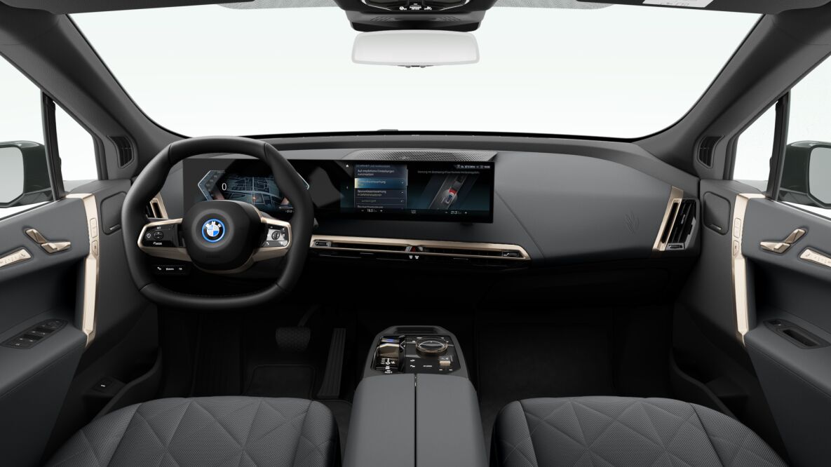 BMW BMW I im Innenraum von vorne