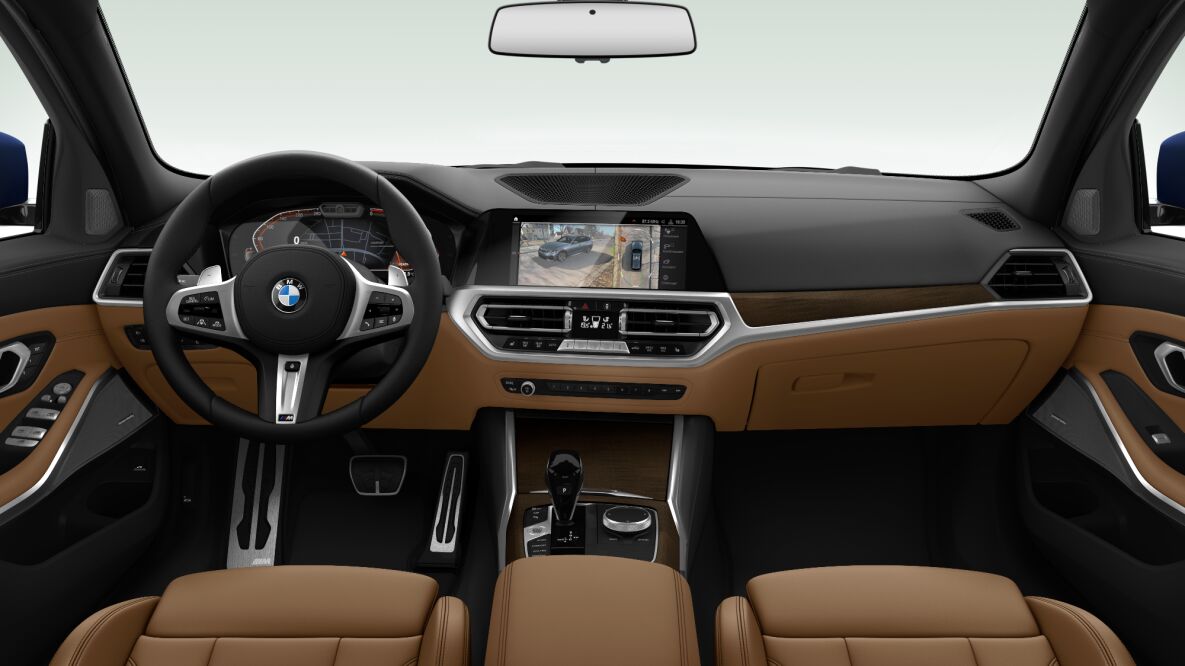 BMW BMW 3er im Innenraum von vorne