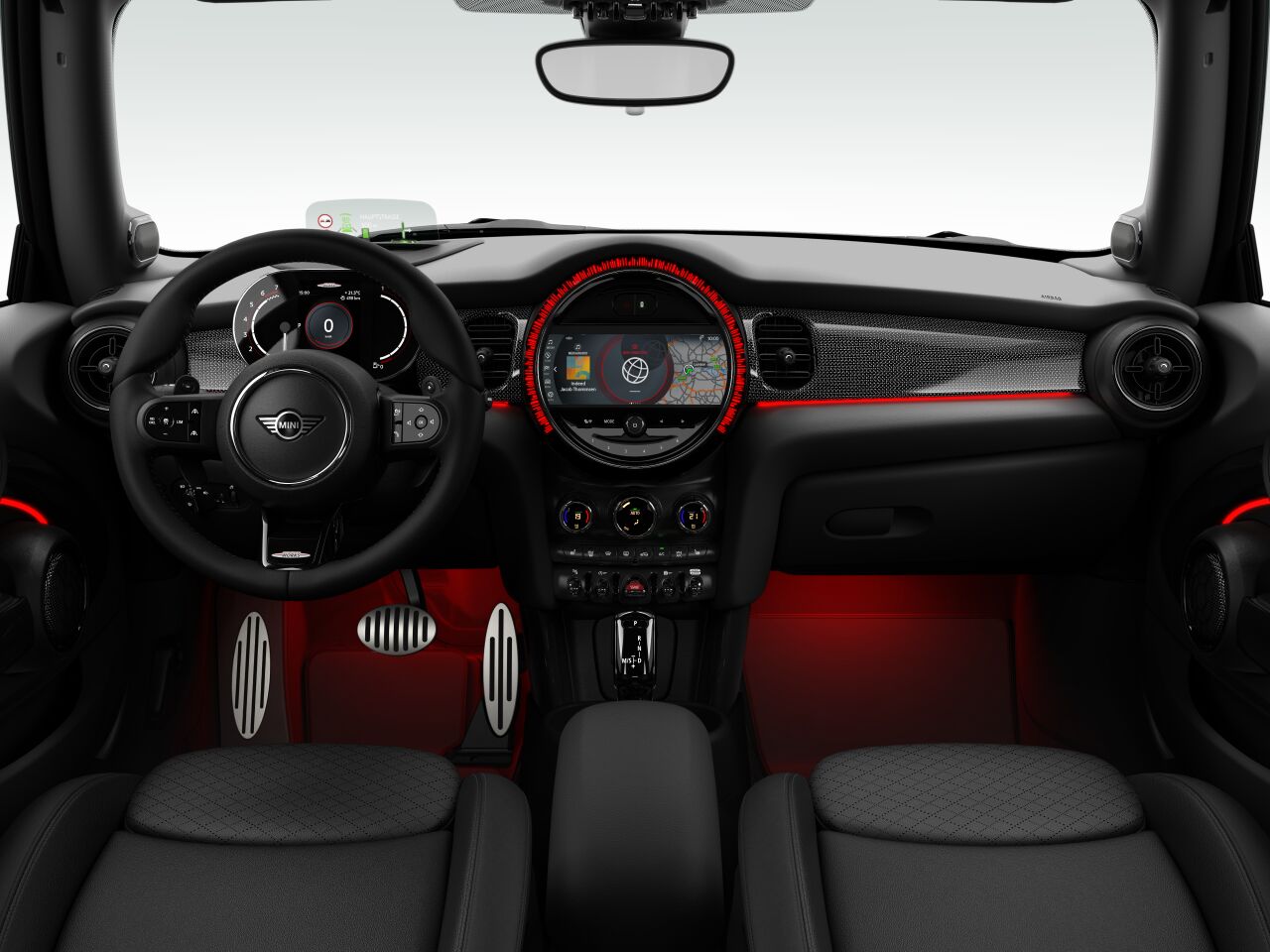 MINI MINI Cabrio im Innenraum von vorne MINI MINI Cabrio im Innenraum von vorne