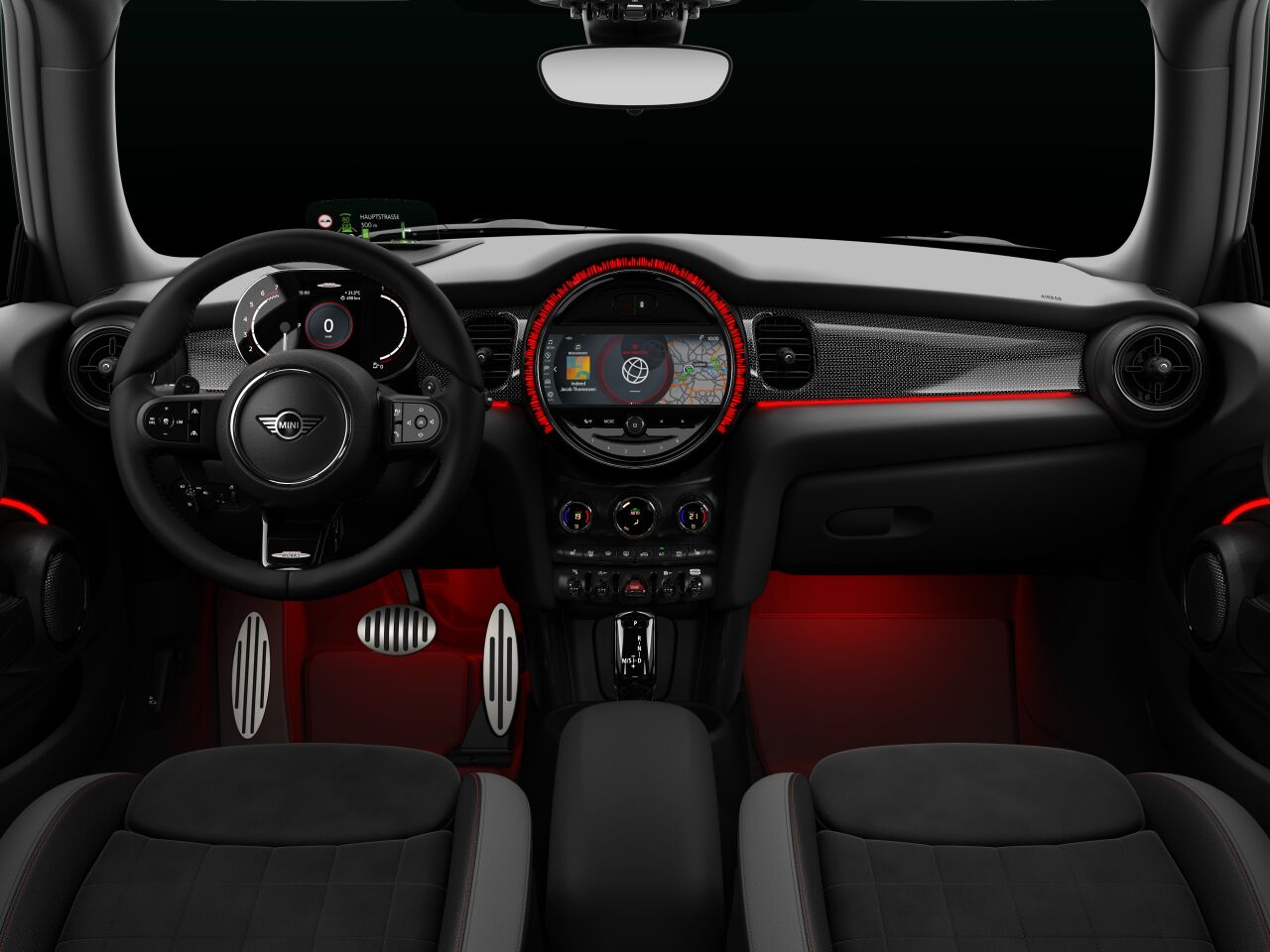 MINI MINI 3-Türer im Innenraum von vorne