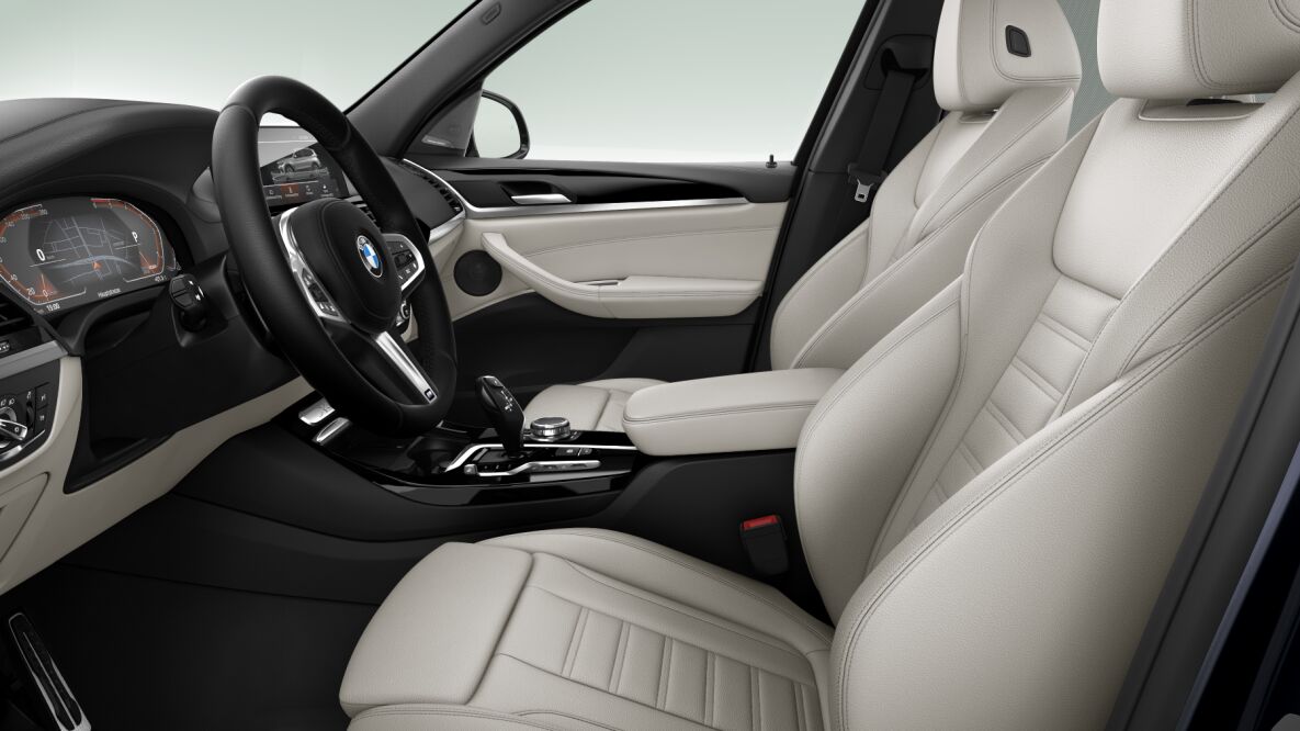 BMW BMW X im Innenraum seitlich