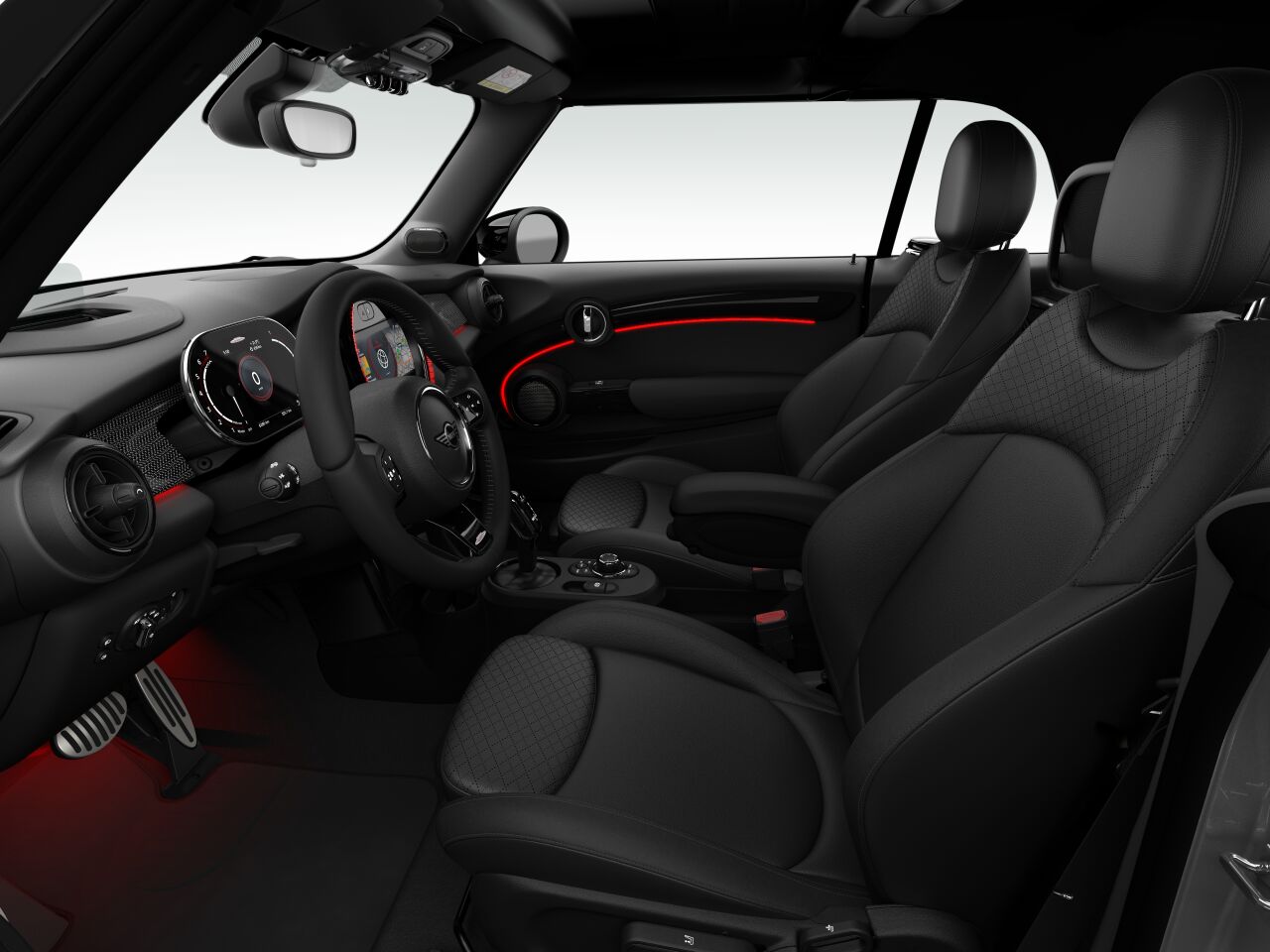 MINI MINI Cabrio im Innenraum seitlich MINI MINI Cabrio im Innenraum seitlich