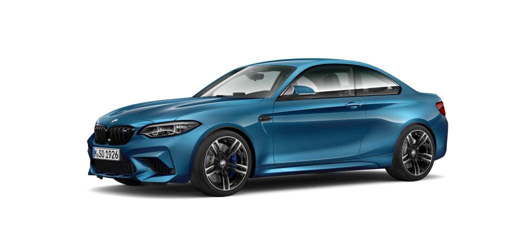 BMW BMW M in Blau von vorne BMW BMW M in Blau von vorne