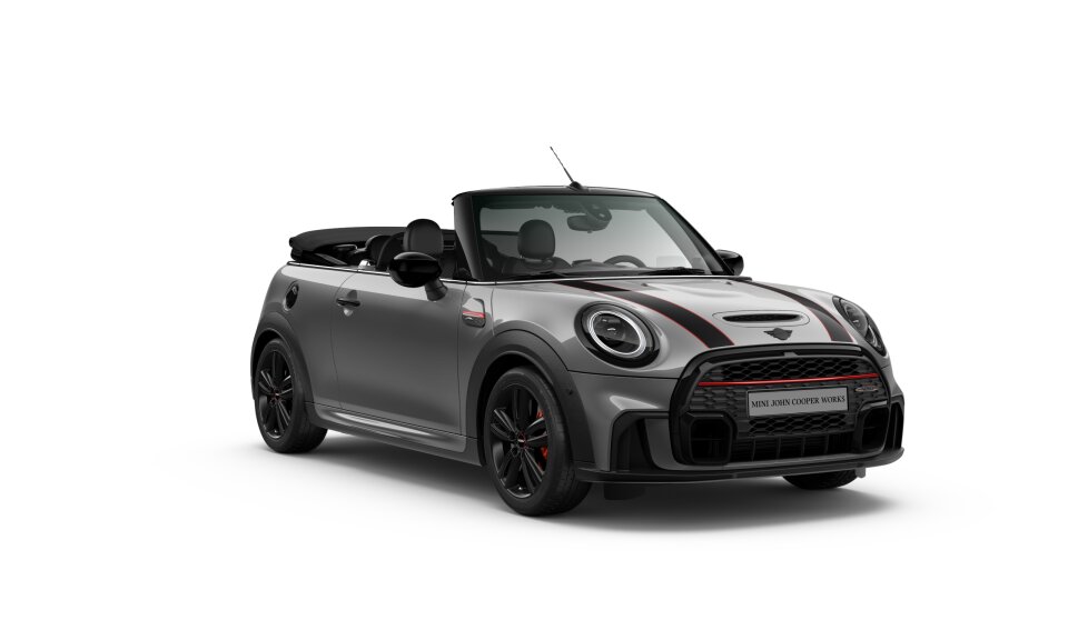 MINI MINI Cabrio in Grau von vorne MINI MINI Cabrio in Grau von vorne