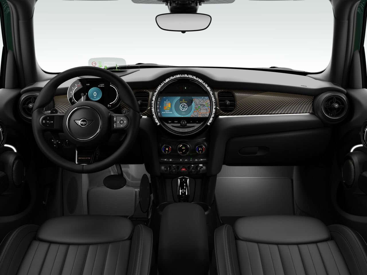 MINI MINI 5-Türer im Innenraum von vorne