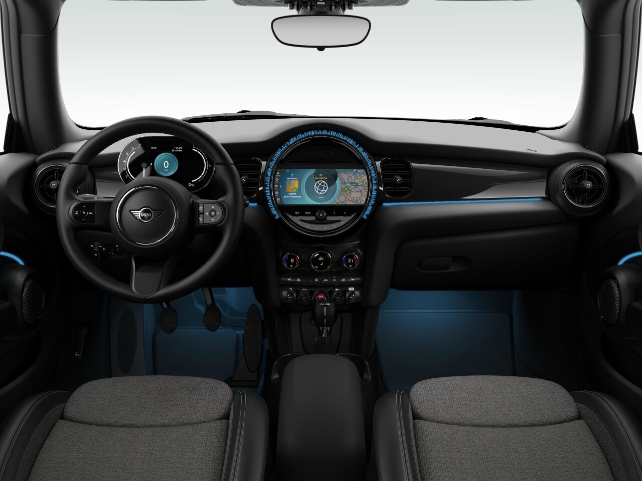 MINI MINI 3-Türer im Innenraum von vorne