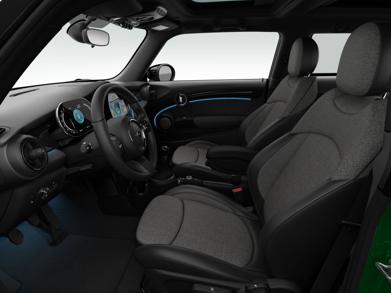 MINI MINI 3-Türer im Innenraum seitlich