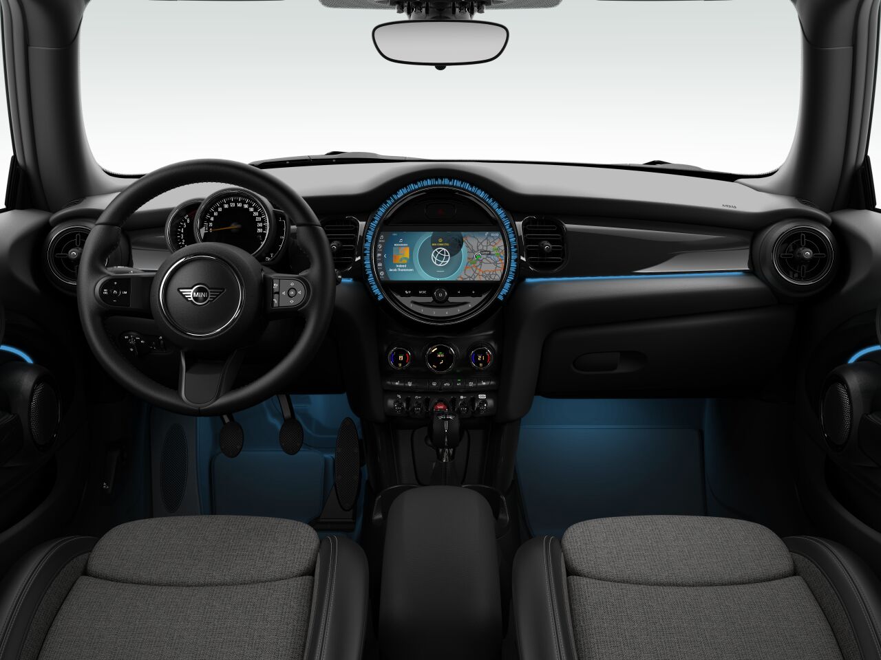 MINI MINI 3-Türer im Innenraum von vorne MINI MINI 3-Türer im Innenraum von vorne