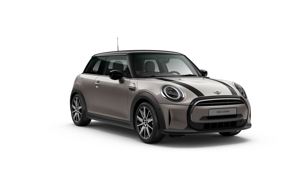 MINI MINI 3-Türer in Grau von vorne MINI MINI 3-Türer in Grau von vorne