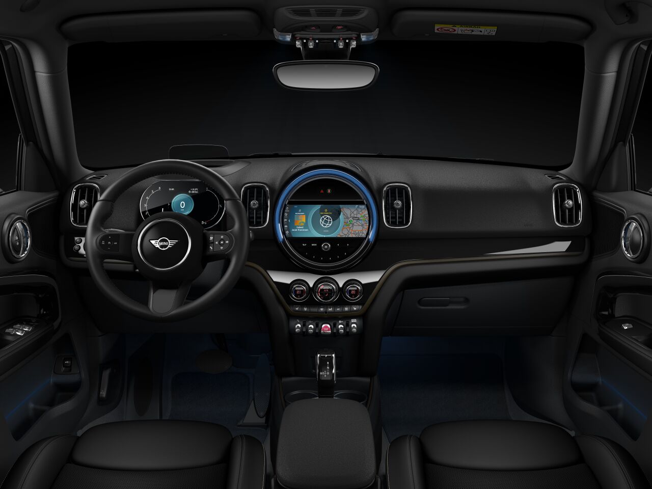 MINI MINI Countryman im Innenraum von vorne