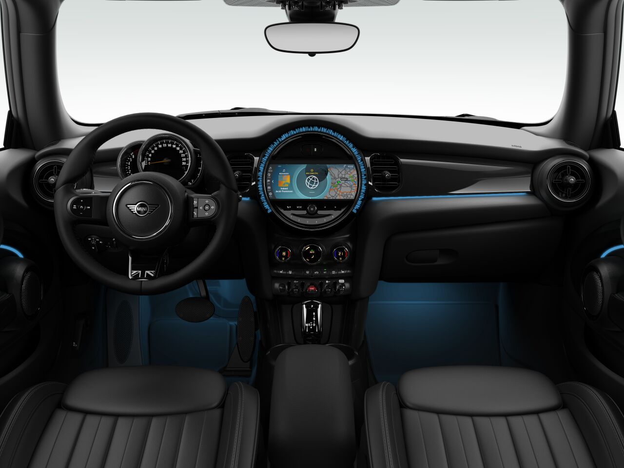 MINI MINI 3-Türer im Innenraum von vorne