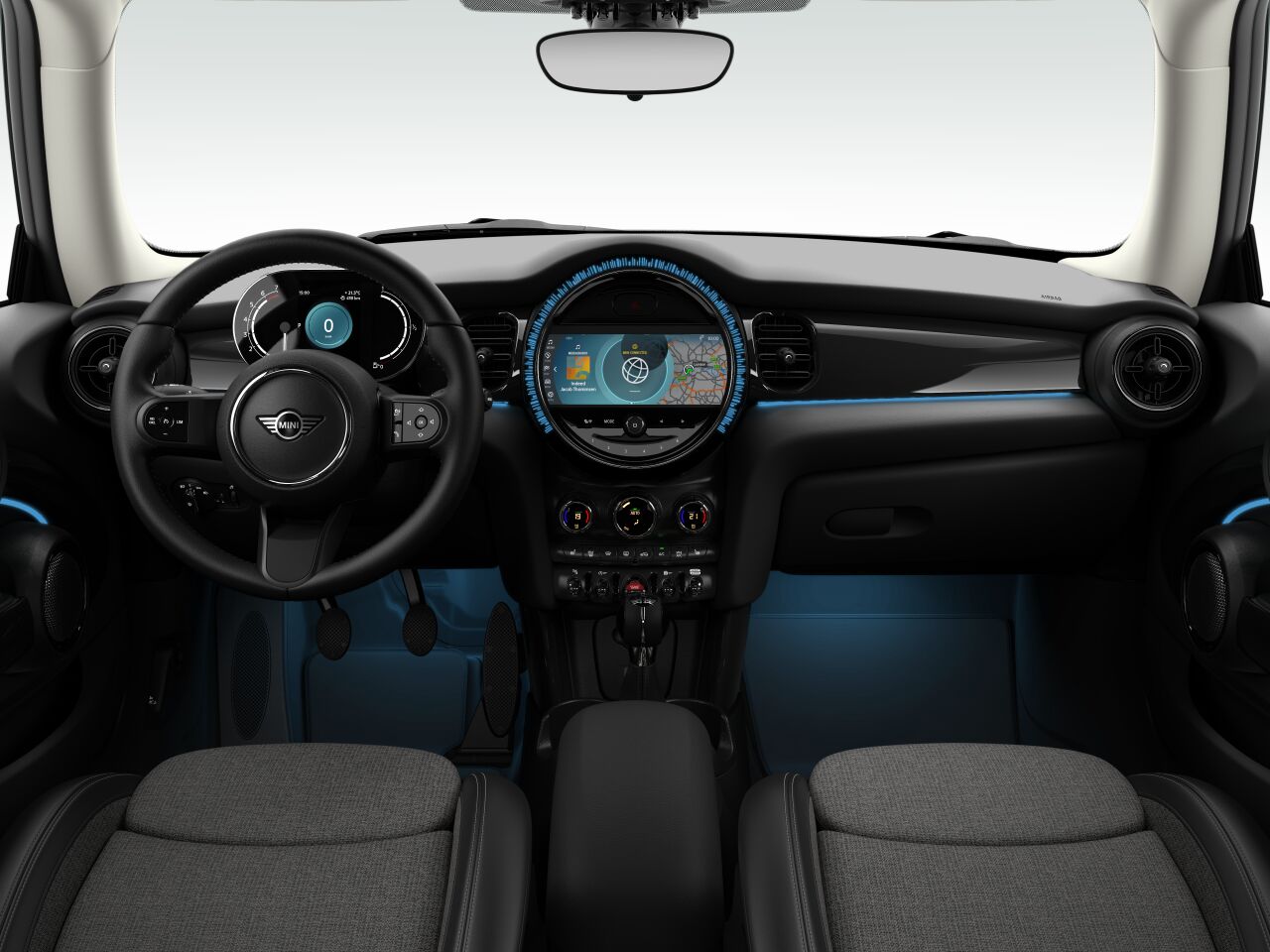 MINI MINI 3-Türer im Innenraum von vorne MINI MINI 3-Türer im Innenraum von vorne