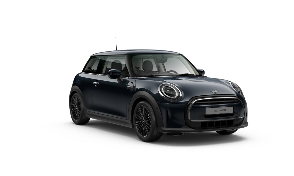 MINI MINI 3-Türer in Schwarz von vorne MINI MINI 3-Türer in Schwarz von vorne